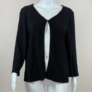 Eileen Fisher Black Cardigan size Medium